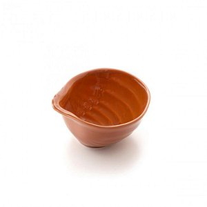 Bowl Ocean Canela 305ml em cerâmica feldspática - 13 x 12,5 x 7 cm