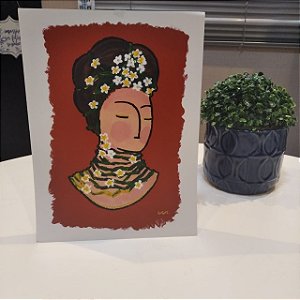 Obra de Arte Frida Primavera  - Artista Cristovão CCS.