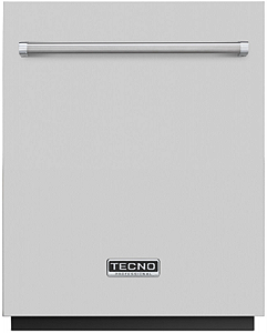 Lava Louças 60 cm, de embutir, porta em inox, puxador tubular, 14 serviços, 9 programas, Tecno Professional- 220V