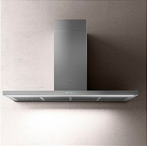 Coifa de Perede, 120 cm Tecno Original, Inox, espessura frame frontal 40 mm (thin), baixo ruído de 29 dB a 66 dB, iluminação em LED-220V