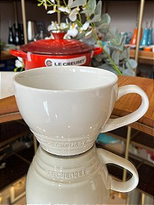 Caneca Bistrô 400 ml Branco - Le Creuset