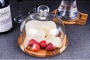 Queijeira Luna Madeira Maciça Teca ARZ Home Design