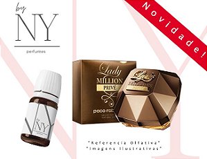 Essência Importada Feminina Inspirada Lady Million Privé Paco Rabanne