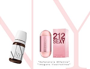 Essência Importada Feminina Inspirada 212 Sexy Carolina Herrera