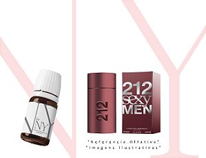 Essência Importada Masculina Inspirada 212 Sexy Men Carolina Herrera