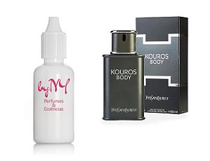 Essência Importada Masculina Inspirada Body Kouros Yves Saint Laurent