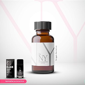 Essência Importada Masculina Inspirada 212 Vip Black Carolina Herrera