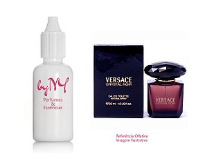 Essência Importada Feminina Inspirada Crystal Noir Versace