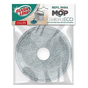 Refil para Mop Giratorio Eco com Balde Esfregão Economico Flash Limp