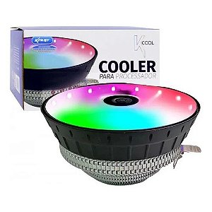 Cooler para Processador Intel AMD 1150 1151 1155 Am4 Led Knup KP-VR301