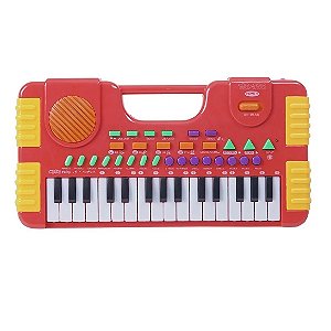 Teclado Infantil 31 Teclas Brinquedo Piano Musical Grava Importway