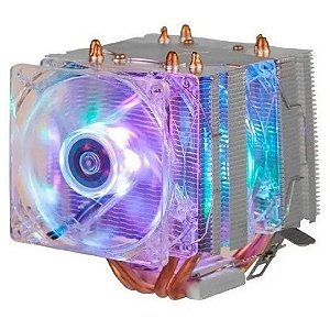 Cooler para Processador RGB CPU 1150 1155 1156 Am2 Am3 Dex DX-9206W