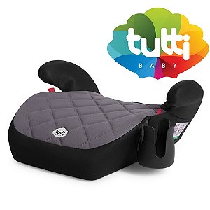 Assento de Elevação Infantil Carro Triton II Tutti Baby 6400-15 Cinza