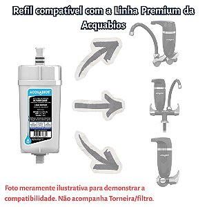 Refil para Torneira Filtro de Agua Premium Acquabios 1005-0019