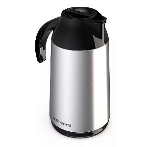 Garrafa Térmica Inox 1L para Cafe Agua Cha Berlim Unitermi 81402