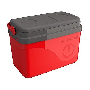 Caixa Termica Floripa 7,5L Cooler 12 Latas Unitermi 71110 Vermelha