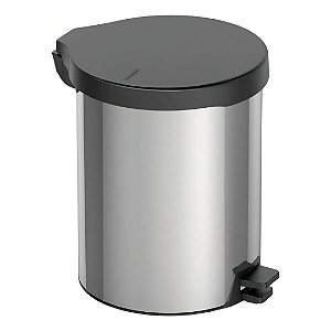 Lixeira Inox 12 Litros Com Pedal e Tampa New Tramontina 94538712