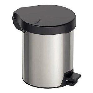 Lixeira Inox 5 Litros Com Pedal e Tampa New Tramontina 94538705