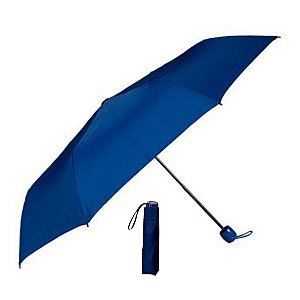 Sombrinha Colori Manual Guarda Chuva em Metal Fazzoletti 104 Azul