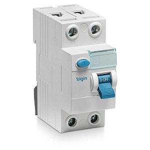 Interruptor Diferencial Residual IDR 63A 30mA 2 Polos Bipolar Elgin