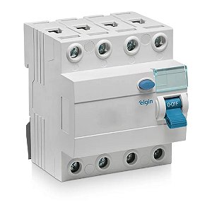 Interruptor Diferencial IDR 40A 4 Polos Tetrapolar Elgin 52R001064040