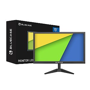 Monitor Led Tela 19" 75hz Hdmi Vga Widescreen Bluecase BM19I1HVW