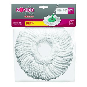 Refil Mop Turbo Twister Microfibra Bettanin Noviça BTN1389R