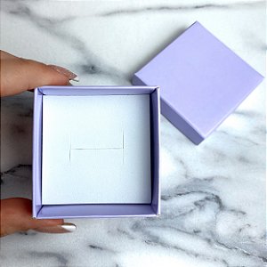 Caixinha de Presente Lavanda 5x5