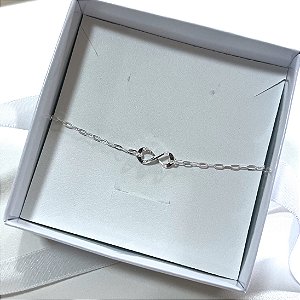 Pulseira de Prata Infinito