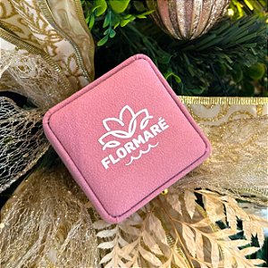 Caixinha Porta Joias Rosa Personalizada