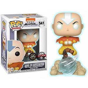 Funko Pop Animation: Avatar The Last Airbender - Aang On Airscooter #541 (Special Edition) (Glow In The Dark)