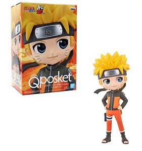 Figure Q Posket: Naruto Shippuden - Uzumaki Naruto - Bandai Banpresto