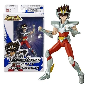 Action Figure Anime Heroes: Saint Seiya Knights of the Zodiac - Pegasus Seiya - Bandai