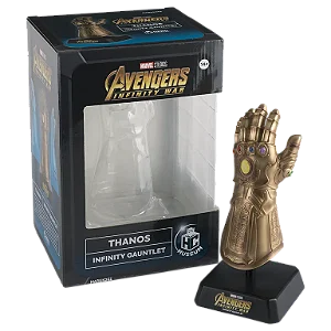 Estátua Marvel Hero Collector Museum: Thanos Infinity Gauntlet Manopla - Eaglemoss