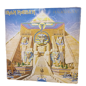 VINIL LP IRON MAIDEN POWERSLAVE  1984