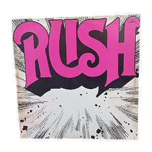 VINIL LP Rush (1975) | Álbum de Estreia -  Edição Nacional - Primeira Prensagem