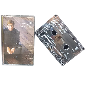Fita Cassete (k7) – Elton John – Love Songs