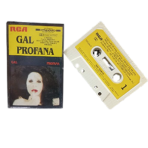 Fita Cassete (K7) - GAL COSTA – Profana