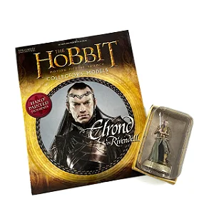 Estátua LOTR O Hobbit: Elrond - Edição 18 Eaglemoss - Senhor dos Anéis