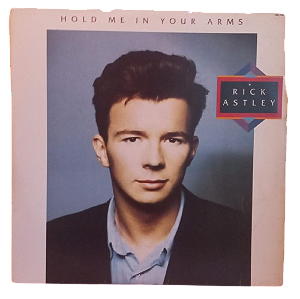 Disco de Vinil – Rick Astley – Hold Me in Your Arms (1988) LP