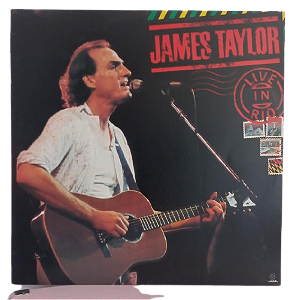 Disco de Vinil – James Taylor – Live in Rio (1985) LP