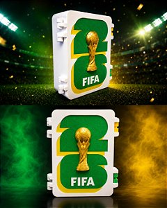 Caixa Porta Figurinhas Da Copa Do Mundo Organizador Premium