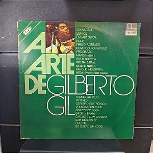Disco Vinil LP - Gilberto Gil – A Arte de Gilberto Gil
