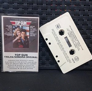Fita Cassete (K7) – TOP GUN – TRILHA SONORA ORIGINAL