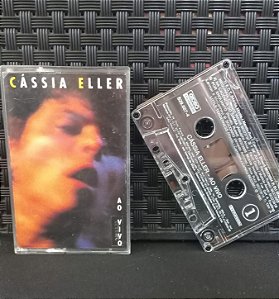 Fita Cassete (K7) – CÁSSIA ELLER – AO VIVO