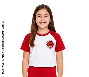 Maple Bear Fundamental I - Camiseta Branca Unissex Manga Curta - Ref. 101/236