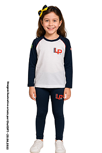 Little People School - Calça Legging Em Suplex - Ref. 255/256
