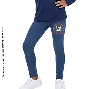 Little People School - Calça Legging Em Suplex - Ref. 255/256