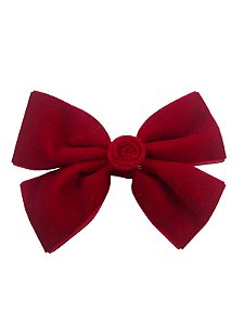 Laço Veludo Vermelho - Ref. 503