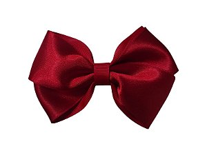 Laço Cruzado De Cetim Vermelho - Ref. 503